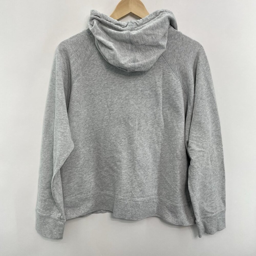 J. Crew Magic Rinse Pullover Hoodie Sweatshirt Oversized Gray Womens XL - Picture 2 of 8